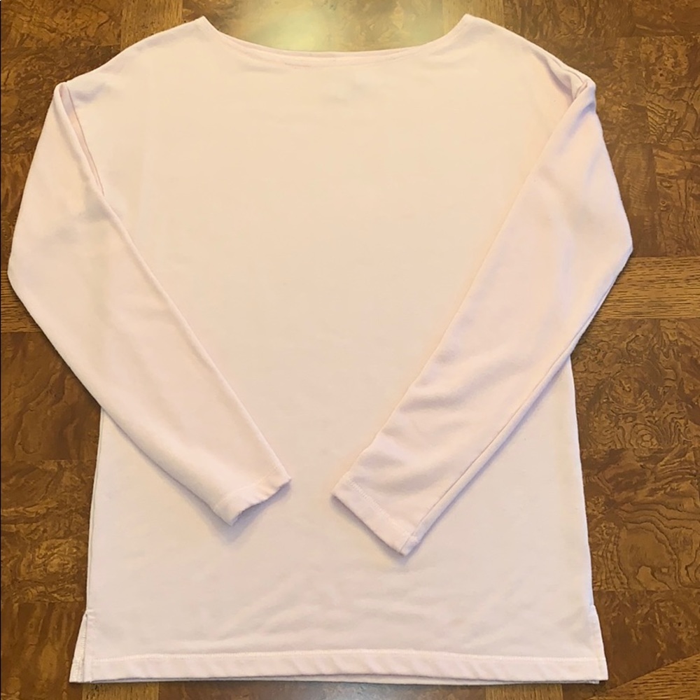 H&M tunic length top light pink size XS
